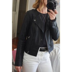 Faux Leather Jacket!